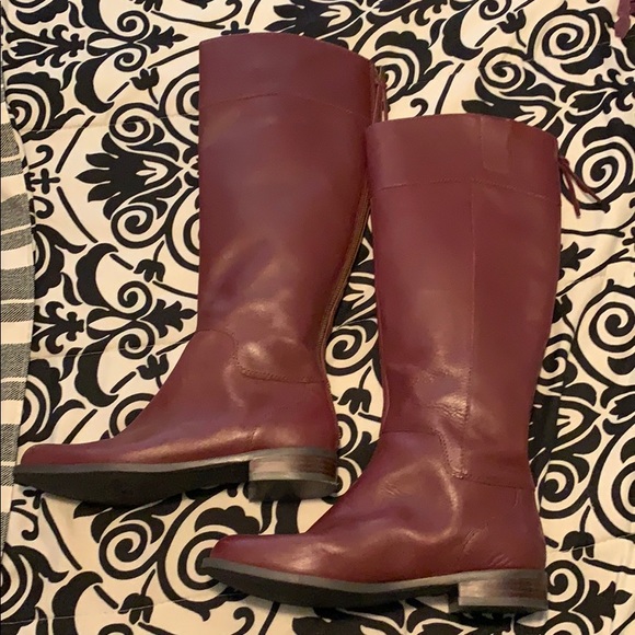 Nine West Leather Riding Boots - Picture 5 of 8